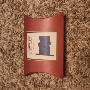 Longaberger Old Glory Tie On/Pin